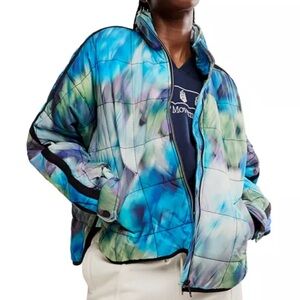 FP Movement Free People Pippa Packable Printed Puffer PrimaLoft Insulated Jacket